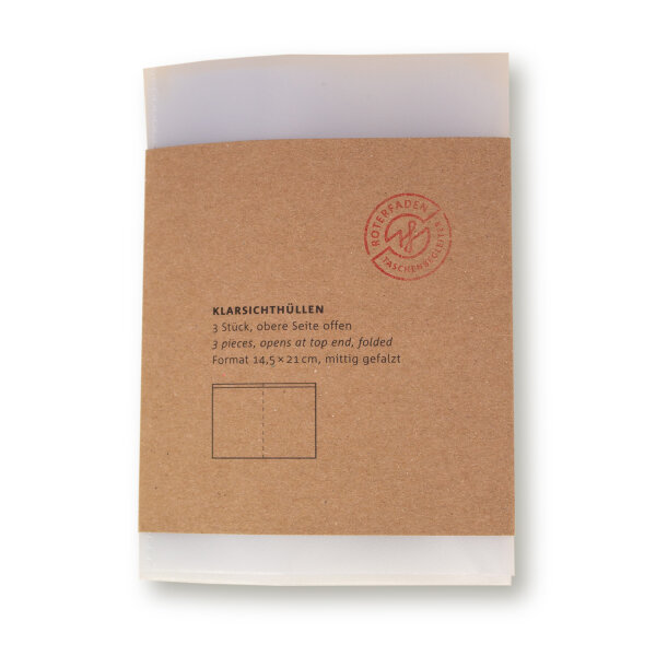 Klarsichthüllen A6 3er Pack