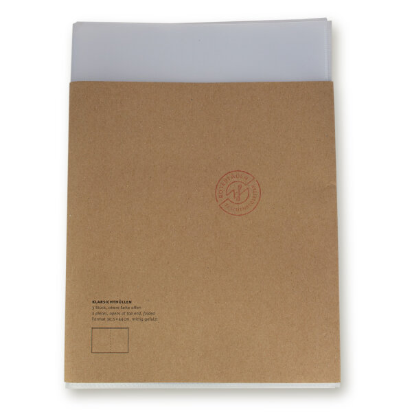 Klarsichthüllen A4 3er Pack