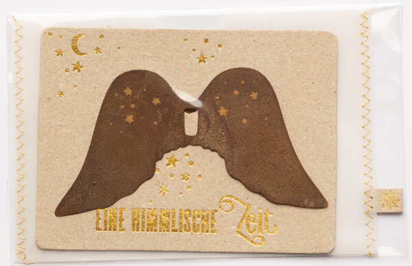 Karte – Metallflügel Mond Sterne