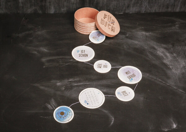 Girlande in der Dose – Für dich