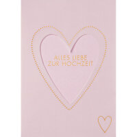 Karte – Alles Liebe zur Hochzeit