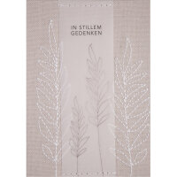 Trauerstickkarte – In stillem Gedenken