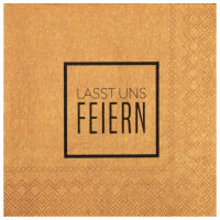 Servietten – Lasst uns feiern