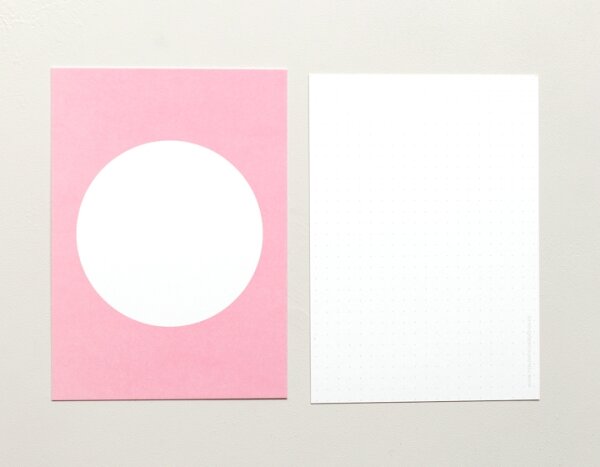 Postkarten Dot Rosa