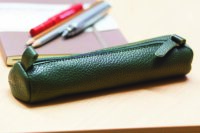 Leder Stifterolle Loden-Grün