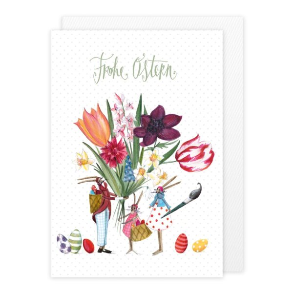 Doppelkarte Ostern