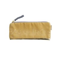 Etui Bag of Tricks, gelb, Baumwollsamt