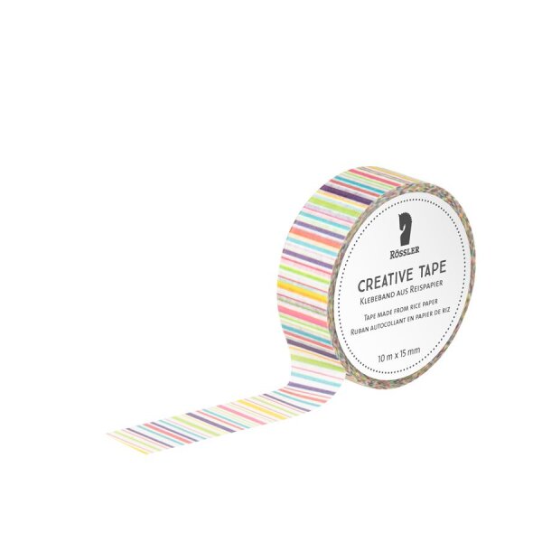 Creative tape bunte Streifen