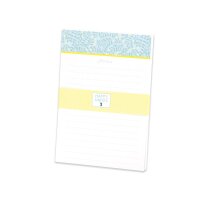 Notizblöckchen, Happy Notes, 105x185 mm/60 Blatt...