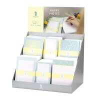 Wochen-Tischplaner, Happy Notes, 52 Blatt, bedruckt