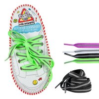 Reflektor Schuhbänder Volle Kraft voraus...