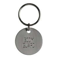Hundemarke "Bodyguard" silber
