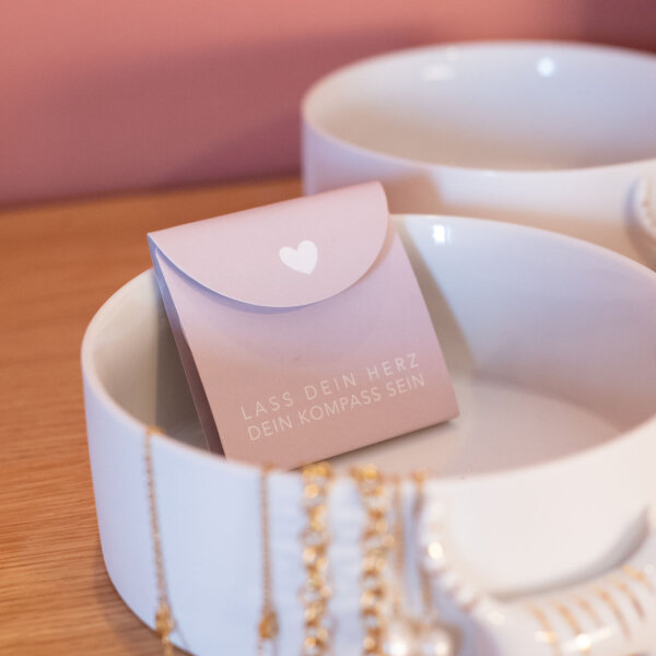 Haftnotizen "Lass dein Herz"