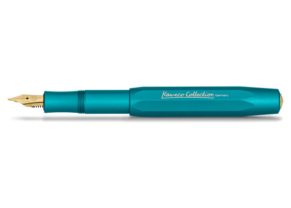 Kaweco Füllhalter Iguana Blue M