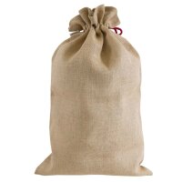 XL-Geschenksack Weihnachten Jute Weihnachtsmann