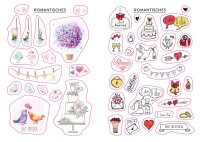 Bullet Journal – Stickerbuch Just married