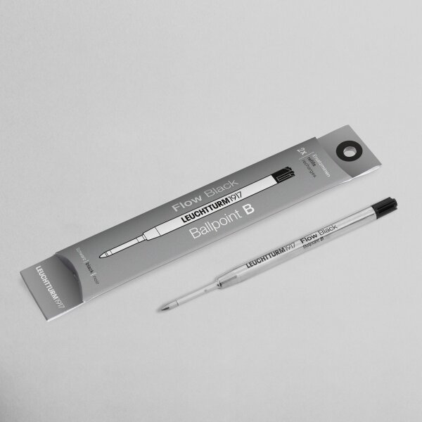 Drehgriffel Ersatzminen Kugelschreiber Schwarz B