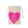 Geschenksack Baumwolle ORGANICS Torte Herz