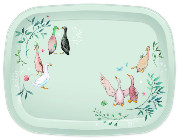 Tablett Wiesengeschnatter