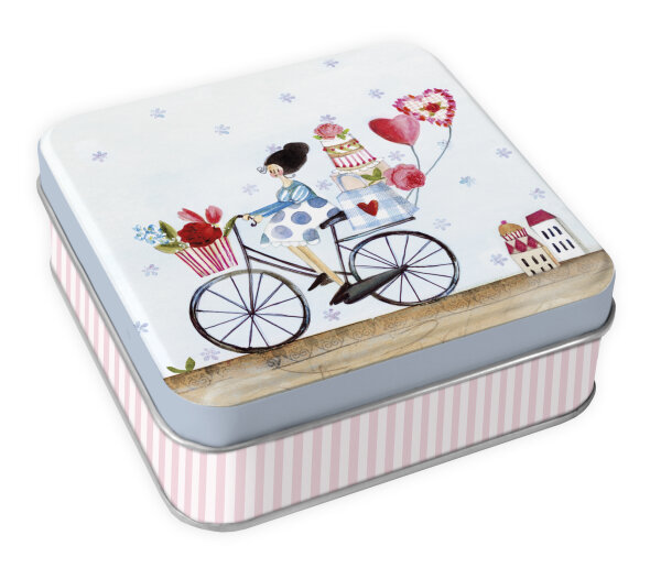 Geschenkdose Fahrrad