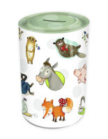 Spardose Freche Tiere