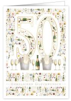 Herzlichen Glückwunsch (50) Karte