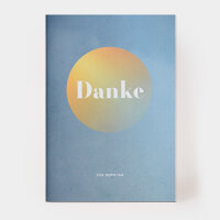 Notizheft "Danke"