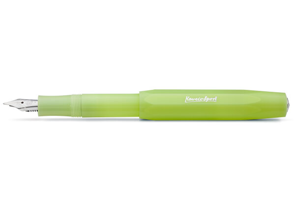 Kaweco FROSTED SPORT Füllhalter Lime  M