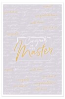 Karte Spruch Congrats To Your Master