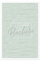 Karte Spruch Congrats To Your Bachelor