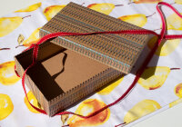 Geschenkbox ORGANICS buntes Muster