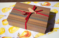 Geschenkbox ORGANICS bunt Muster
