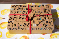 Geschenkbox ORGANICS gelb happy day