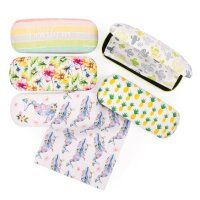 Brillenetui mit Microfasertuch