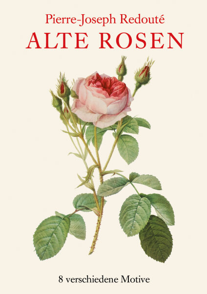 Grußkarten – Set Pierre Joseph Redouté