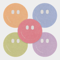 Untersetzer, Karte oder Geschenksanhänger Smileys