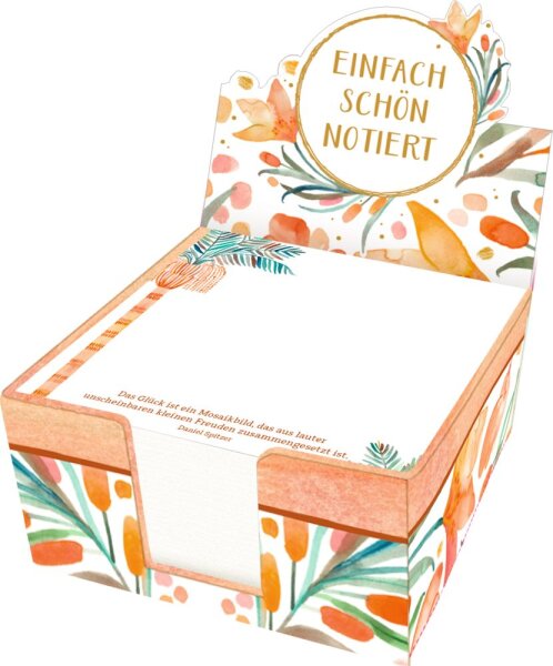 Zettelkästchen – Einfach schön notiert! (all about orange)