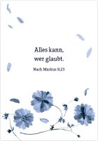 Spruchkarten mit Teelicht