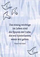 Spruchkarten mit Teelicht