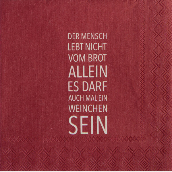 Cocktailservietten  – Es darf auch mal...