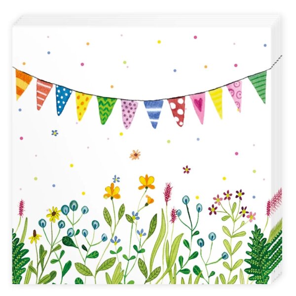 Cocktailservietten – Herzlichen Glückwunsch