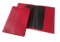 Reisepass-Impfpasshülle Africa rot