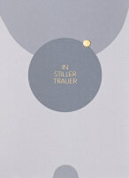 Goldpunkt Kondolenzkarte - In stiller Trauer