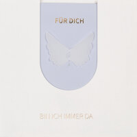 Transparentmotiv Karte – Engelsflügel