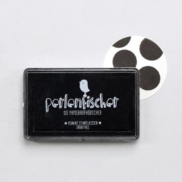 Stempelkissen schwarz groß