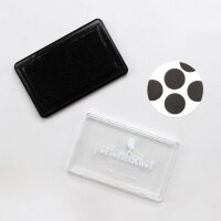 Stempelkissen schwarz groß