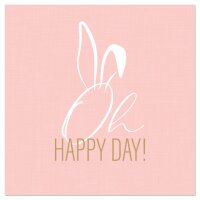 Servietten – Oh happy day nude