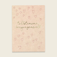 Postkarte mit Goldeffekten – Tollste Mama der...