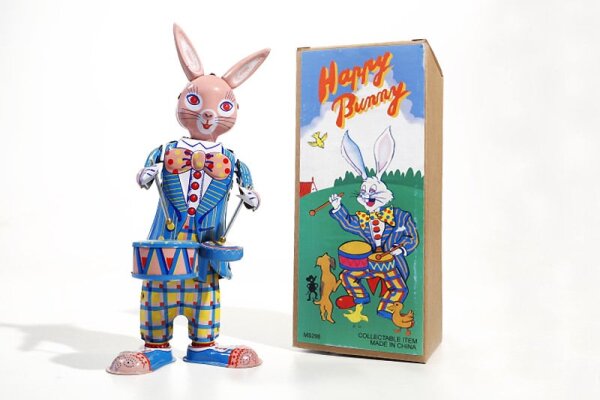 Happy Bunny, Blechspielzeug