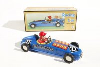 Rennwagen Lotus blau, Blechspielzeug
